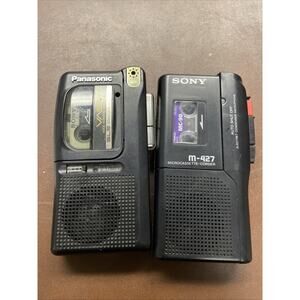 Panasonic Microcassette Micro‎ Tape RN-502 & Sony M-427 NOT WORKING RIGHT